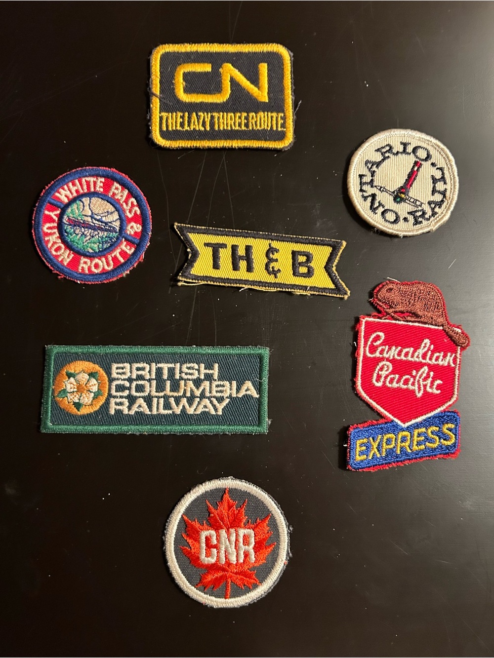 Vintage Railway Patch Lot